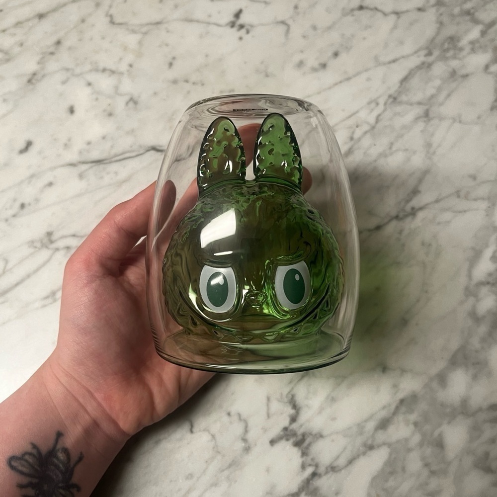 NWOB Popmart Labubu Cheers! Glass